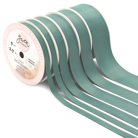 Gwen Studios 18yd. Satin Ribbon Set